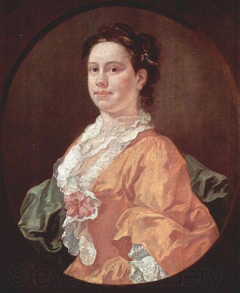 William Hogarth Portrat der Madam Salter